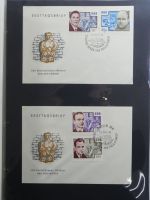 DDR Sammlung FDCs mit Besseren auf selbstgestalteten Seiten #MA100