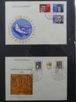 DDR Sammlung FDCs mit Besseren auf selbstgestalteten Seiten #MA100