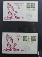 Berlin Sammlung FDCs auf selbstgestalteten Seiten #MA101