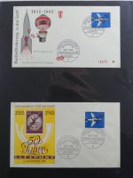 Berlin Sammlung FDCs auf selbstgestalteten Seiten #MA101