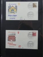 Berlin Sammlung FDCs auf selbstgestalteten Seiten #MA101