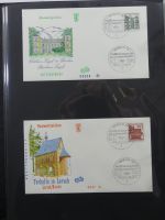 Berlin Sammlung FDCs auf selbstgestalteten Seiten #MA101