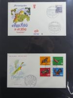 Berlin Sammlung FDCs auf selbstgestalteten Seiten #MA101