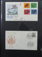 Berlin Sammlung FDCs auf selbstgestalteten Seiten #MA101