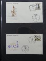 Berlin Sammlung FDCs auf selbstgestalteten Seiten #MA101