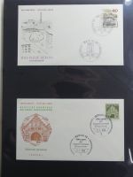 Berlin Sammlung FDCs auf selbstgestalteten Seiten #MA101