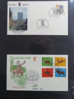 Berlin Sammlung FDCs auf selbstgestalteten Seiten #MA101