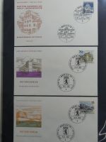 Berlin Sammlung FDCs auf selbstgestalteten Seiten #MA101