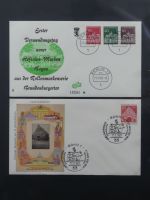 Berlin Sammlung FDCs auf selbstgestalteten Seiten #MA101