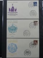 Berlin Sammlung FDCs auf selbstgestalteten Seiten #MA101