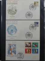 Berlin Sammlung FDCs auf selbstgestalteten Seiten #MA101