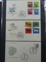 Berlin Sammlung FDCs auf selbstgestalteten Seiten #MA101