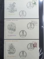 Berlin Sammlung FDCs auf selbstgestalteten Seiten #MA101
