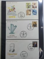 Berlin Sammlung FDCs auf selbstgestalteten Seiten #MA101