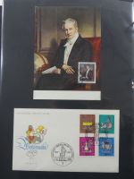 Berlin Sammlung FDCs auf selbstgestalteten Seiten #MA101