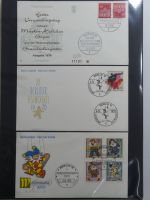 Berlin Sammlung FDCs auf selbstgestalteten Seiten #MA101