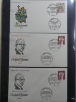 Berlin Sammlung FDCs auf selbstgestalteten Seiten #MA101