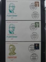 Berlin Sammlung FDCs auf selbstgestalteten Seiten #MA101