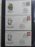 Berlin Sammlung FDCs auf selbstgestalteten Seiten #MA101