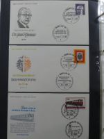 Berlin Sammlung FDCs auf selbstgestalteten Seiten #MA101