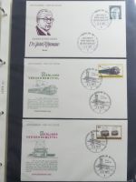 Berlin Sammlung FDCs auf selbstgestalteten Seiten #MA101