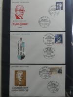 Berlin Sammlung FDCs auf selbstgestalteten Seiten #MA101