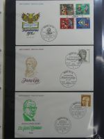 Berlin Sammlung FDCs auf selbstgestalteten Seiten #MA101