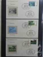 Berlin Sammlung FDCs auf selbstgestalteten Seiten #MA101