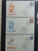 Berlin Sammlung FDCs auf selbstgestalteten Seiten #MA101