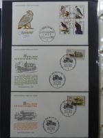 Berlin Sammlung FDCs auf selbstgestalteten Seiten #MA101