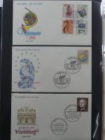 Berlin Sammlung FDCs auf selbstgestalteten Seiten #MA101