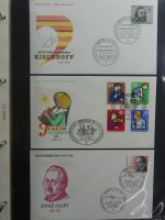 Berlin Sammlung FDCs auf selbstgestalteten Seiten #MA101