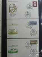 Berlin Sammlung FDCs auf selbstgestalteten Seiten #MA101