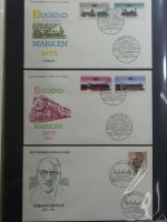 Berlin Sammlung FDCs auf selbstgestalteten Seiten #MA101