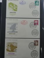 Berlin Sammlung FDCs auf selbstgestalteten Seiten #MA101