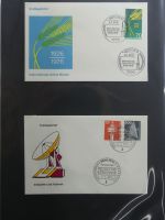 Berlin Sammlung FDCs auf selbstgestalteten Seiten #MA101