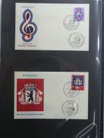 Berlin Sammlung FDCs auf selbstgestalteten Seiten #MA101