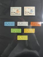 Motiv Weltraum und Raketenpost auf selbstgestalteten Seiten #MA102