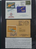 Motiv Weltraum und Raketenpost auf selbstgestalteten Seiten #MA102