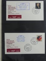 Motiv Weltraum und Raketenpost auf selbstgestalteten Seiten #MA102