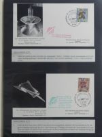 Motiv Weltraum und Raketenpost auf selbstgestalteten Seiten #MA102