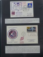 Motiv Weltraum und Raketenpost auf selbstgestalteten Seiten #MA102