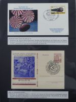 Motiv Weltraum und Raketenpost auf selbstgestalteten Seiten #MA102