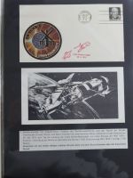 Motiv Weltraum und Raketenpost auf selbstgestalteten Seiten #MA102