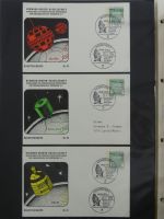 Motiv Weltraum und Raketenpost auf selbstgestalteten Seiten #MA102