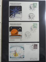 Motiv Weltraum und Raketenpost auf selbstgestalteten Seiten #MA102