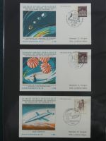 Motiv Weltraum und Raketenpost auf selbstgestalteten Seiten #MA102