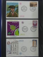 Andorra Sammlung FDCs mit Besseren auf selbstgestalteten Seiten #MA103