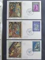 Andorra Sammlung FDCs mit Besseren auf selbstgestalteten Seiten #MA103