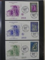 Andorra Sammlung FDCs mit Besseren auf selbstgestalteten Seiten #MA103